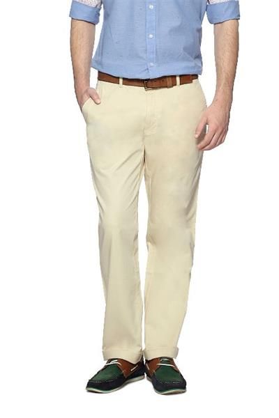 cream cotton trouser